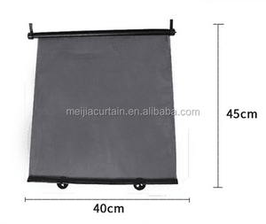 MEIJIA-ventosa opaca para ventana de <span class=keywords><strong>coche</strong></span>, cortina enrollable retráctil lateral, protección UV - Product Image 2
