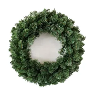 High Quality wholesale Custom Artificial Environmental Fashionable Factory Bulk Outdoor Pretty Giant Christmas Wreath