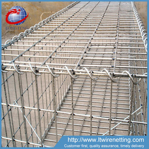 Anping 50x50 galvanizli Gabion kafesleri düz örgü çelik tel örgü istinat duvar kaynaklı teknik özel işleme mevcut - Product Image 6
