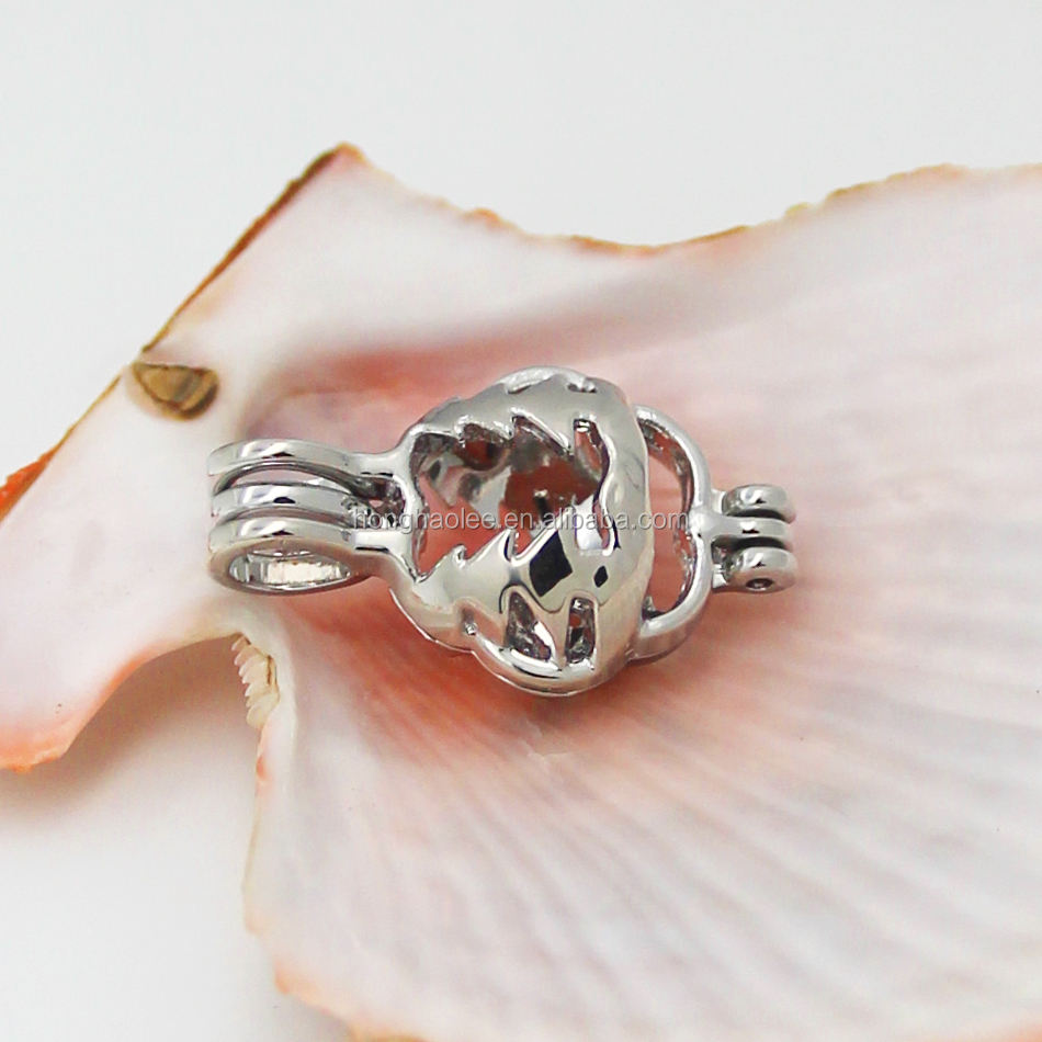 Wholesale Beads Pearl Cage Pendant Essential Locket for Necklace