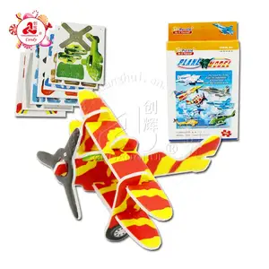 papier 3d puzzel vliegtuig model