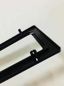 W9.5 x H4 صغيرة حجم التسوق عربة مزدوجة الجانبين البلاستيك الإعلان إطار بلاصقة ، عربة سوبر ماركت تسجيل ، عربة إطارات - Product Image 4