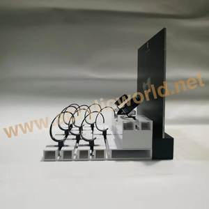 Soporte de exhibición de reloj acrílico moderno con logotipo personalizado, anillo C - Product Image 4