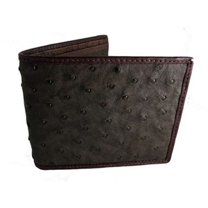 Ví Da Đà Điểu Tùy Chỉnh Ví Da Thật Quà Tặng Đặc Biệt Ví Chặn Rfid Cho Nam - Product Image 6