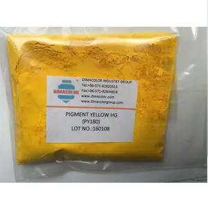 Pigmento amarillo 180 (pigmento amarillo HG) del CIBA... CLARIANT; Rápido amarillo HG BENZIMIDAZOLONE amarillo HG