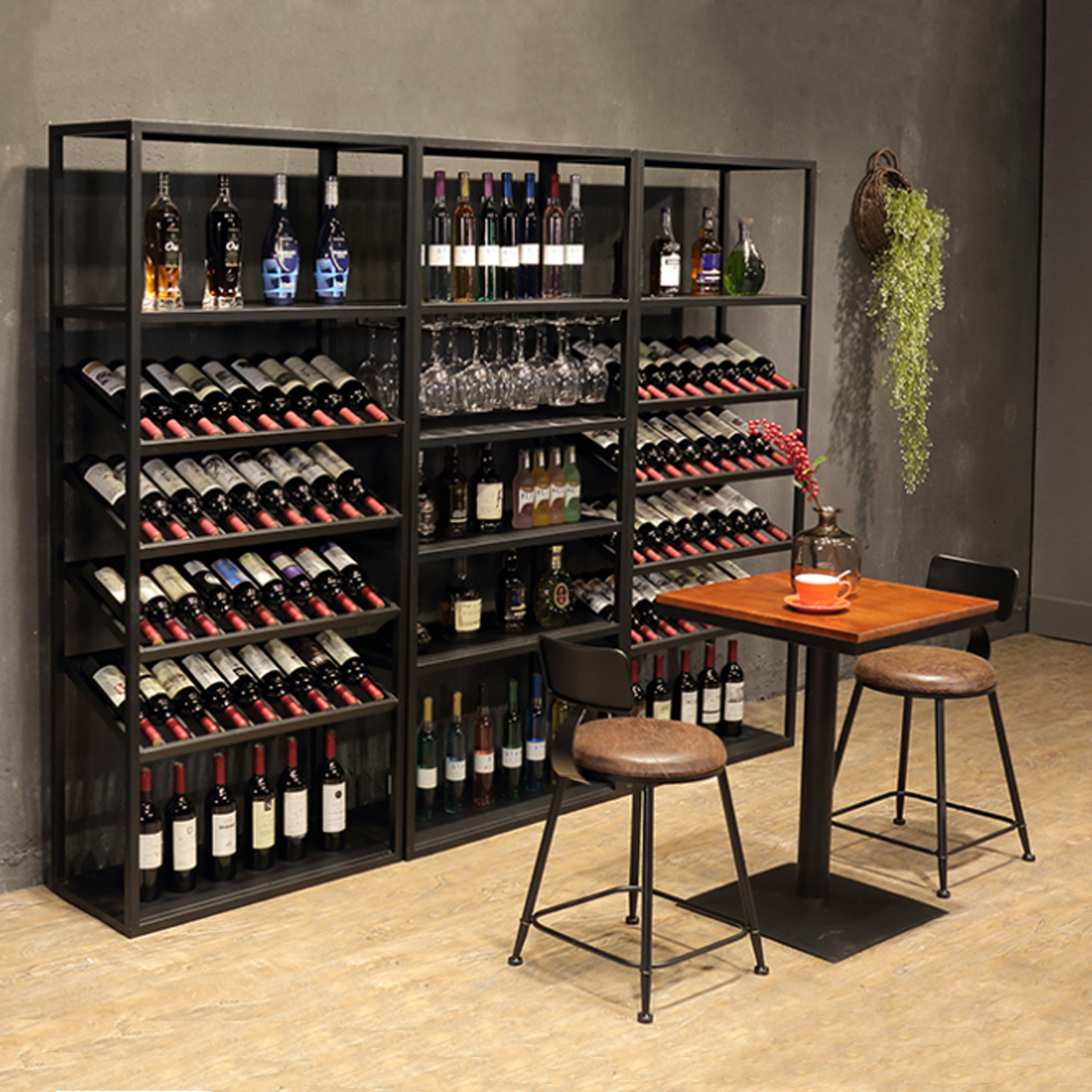 New Arrival Multiusage Wooden Wine Display Stand for Stores — view 2