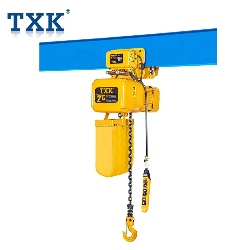 TXK Klasifikasi M5/2M 2 Ton Electric Lifting Chain Hoist