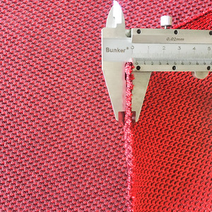 100% Polyester sợi-nhuộm Giày thể thao trên lưới vải thoáng khí bay dệt kim sợi dọc dệt kim loại căng cho nhà đồ chơi Túi - Product Image 3