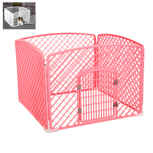 4-8 panelleri evcil hayvan oyun parkı muhafaza köpek kulübesi pet köpek yavrusu zemin evcil hayvan çiti panelleri olabilir artan - Product Image 1