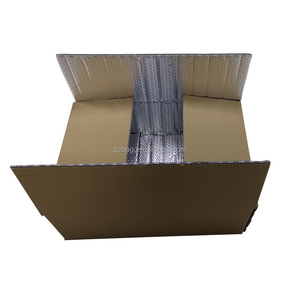 Crème glacée froide boîte composite refroidisseur boîte d'emballage alimentaire en carton pour aliments froids isolé livraison carton - Product Image 1