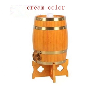 Barril de Vino de Madera de Roble Macizo con Logotipo Personalizado de 1.5l-10L para Whisky, Ron, Bourbon, <span class=keywords><strong>Tequila</strong></span>, <span class=keywords><strong>Cerveza</strong></span> - Product Image 3