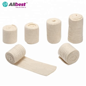 Tubrigrip Healthcare Supply Allbest AER001 Nude <b>Tubular</b> Elastic <b>Bandage</b> ISO13485/FCE Certified Sizes 2.75"-4.5" Comfortable - Product Image 2