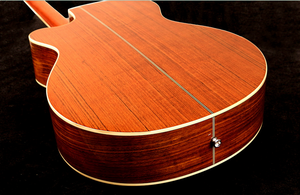 Instrumentos Musicales <span class=keywords><strong>2023</strong></span>, Guitarra Electroacústica de 40 Pulgadas, Cuerpo de Madera de Nogal de Nivel A, W-215-40 - Product Image 6