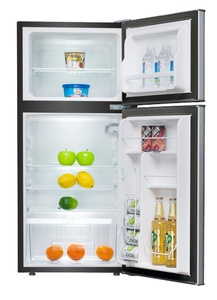 Réfrigérateur et <span class=keywords><strong>congélateur</strong></span> portable vertical à Double porte, glacière, produit mis à niveau, meilleures ventes, Bcd-127 - Product Image 3