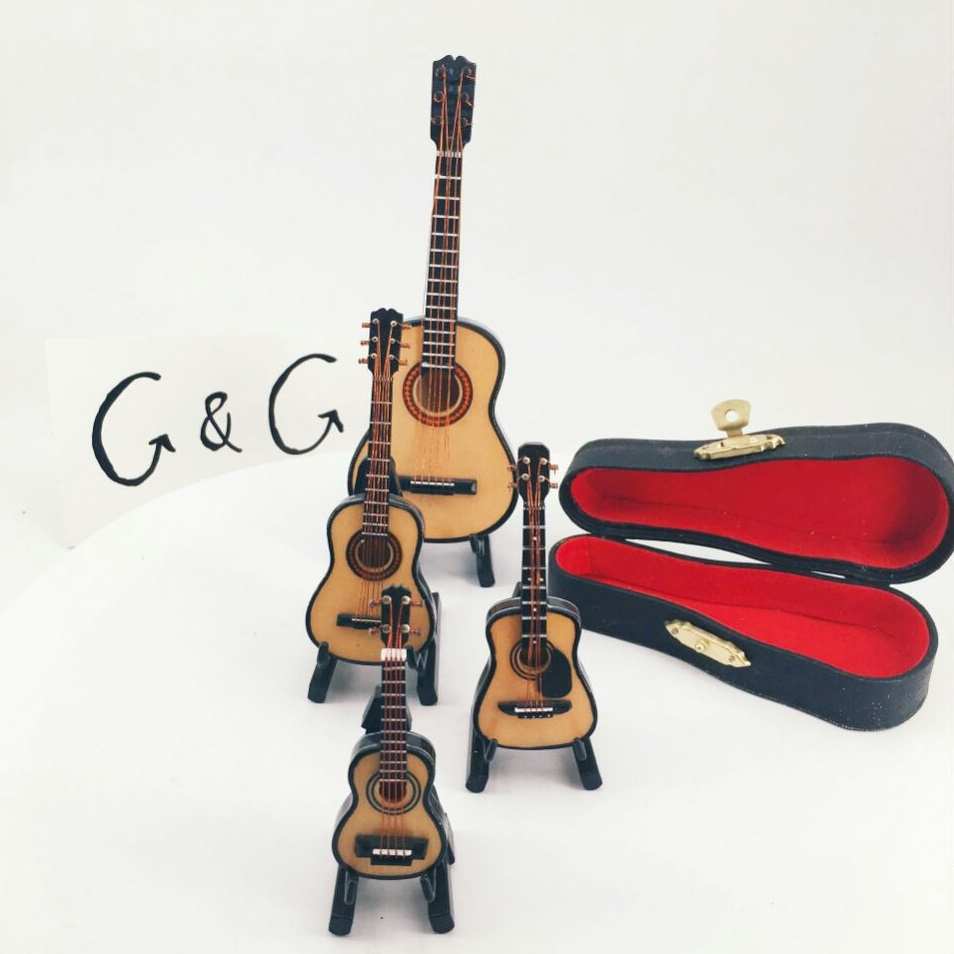 Miniatura Chitarra Novità Chitarra Doni Chitarra A Tema Regali
