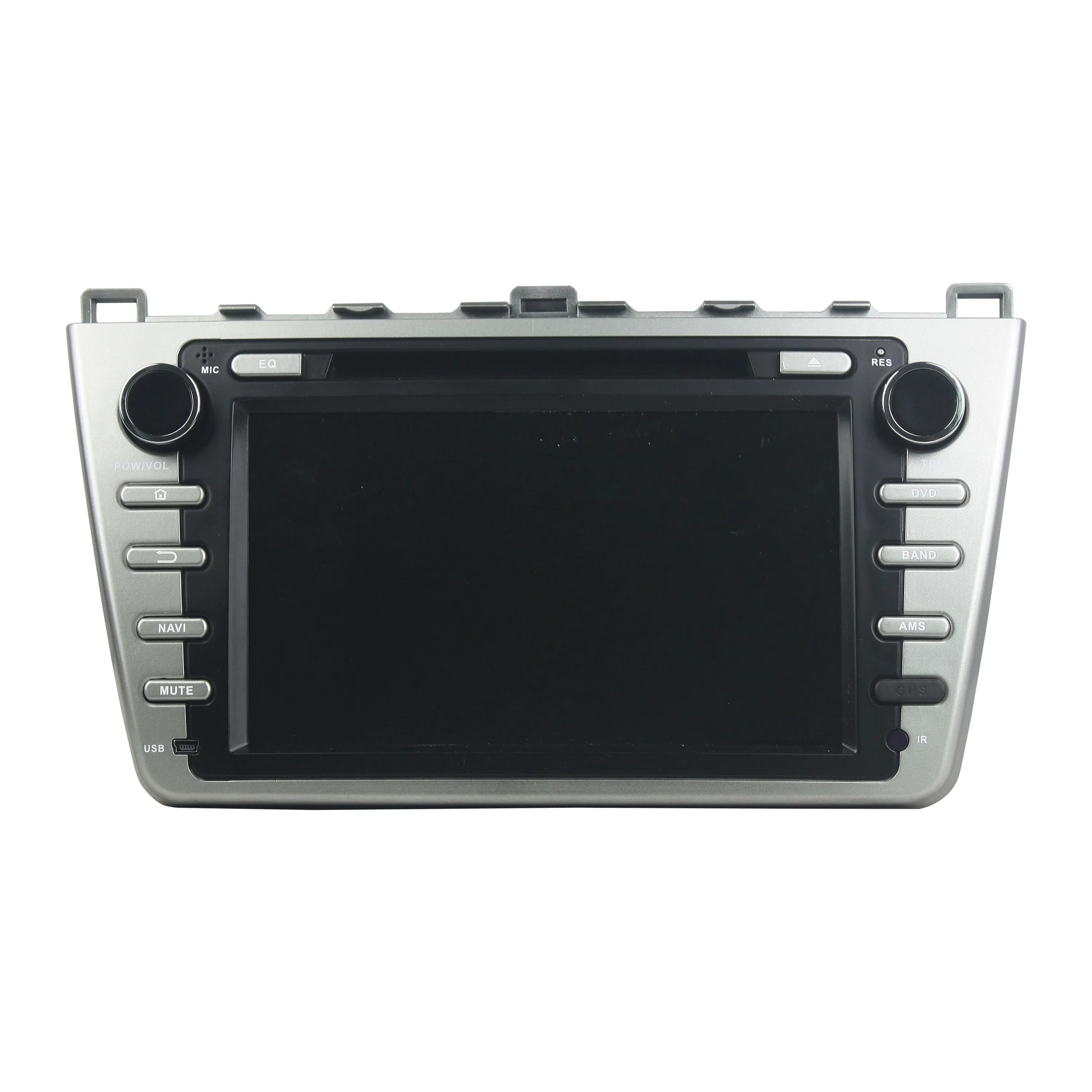 8" android 10.0 car dvd player touch screen car radio gps for mazda 6 silver panel 2008-2011 electric vehicle parts