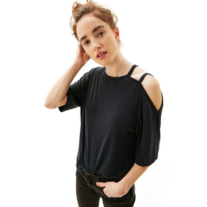 2018 plus <span class=keywords><strong>la</strong></span> taille noir femmes casual normale <span class=keywords><strong>blouse</strong></span> conceptions pour grosse femme - Product Image 4