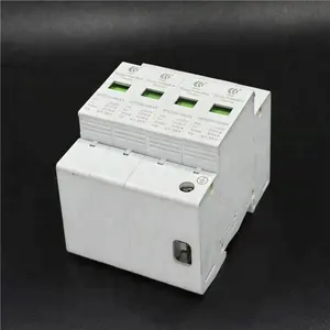 Surge Protector Ac UPS Lightning Arrestor Device 3 Phase 4 Poles 385v Ac Surge Protector Device