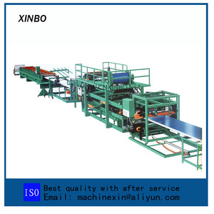Panel de sándwich de Eps que hace la máquina máquina de la hoja <span class=keywords><strong>del</strong></span> hierro corrugado hoja de hierro corrugado que hace la máqui - Product Image 2