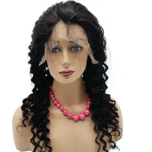 Factory price 100%unprocessed virgin malaysian human hair natural hairline 130% density full lace wig