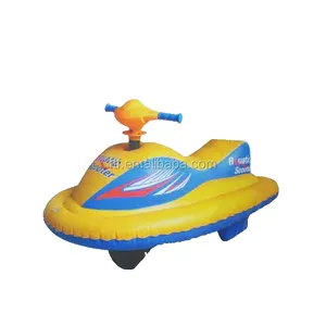 Scooter elétrico inflável para crianças, jato elétrico