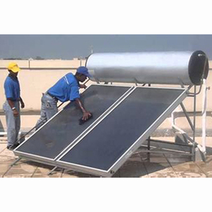 Système intégré thermostatique pour chauffe-eau solaire, plaque plate de circulation à boucle fermée, pressurisée - Product Image 1