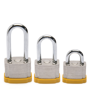 Cadenas de sécurité en acier laminé de 38 mm, antirouille, avec deux clés, personnalisable, vente en gros usine - Product Image 1