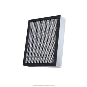 Capô de Fluxo de Ar Laminar Capuzes de Fumos Laboratório AHU HVAC Sistema H13 H14 Mini Plissado Filtro Hepa para Salas Limpas