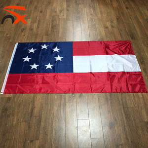 A buon mercato giallo <span class=keywords><strong>blu</strong></span> strisce rosse colombia grande <span class=keywords><strong>bandiera</strong></span> con 2 pcs erba anelli di tenuta - Product Image 3