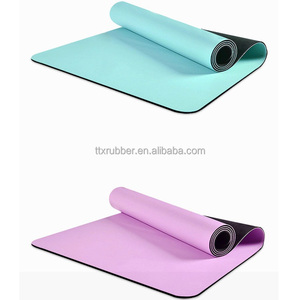 Tapis de Yoga Pliant en Caoutchouc Naturel PU Écologique Antidérapant Meilleur Tapis de Yoga de Voyage pour Yoga Chaud Fitness Tapis de Gym arbre caoutchouc - Product Image 4