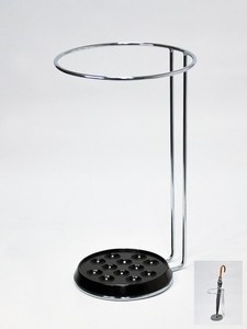 Porte-parapluie d'intérieur moderne en polyrésine de forme ronde - Product Image 2