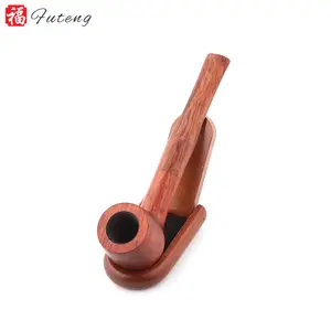 Futeng pipes de tabaco de madeira, atacado, peças para fumar, cachimbo de madeira, tabaco