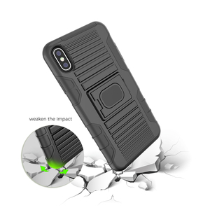 <span class=keywords><strong>Nero</strong></span> Clip da Cintura custodia per Armi di Shell Combo Caso Del Basamento Per Il <span class=keywords><strong>Iphone</strong></span> <span class=keywords><strong>XS</strong></span> più - Product Image 6