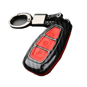 2020 Auto Fob Remoto Intelligente ABS In Fibra di Carbonio Della Copertura di <span class=keywords><strong>Shell</strong></span> Per <span class=keywords><strong>Ford</strong></span> Fiesta Messa A Fuoco 3 4 MK3 MK4 Mondeo Ecosport messa A Fuoco Kuga