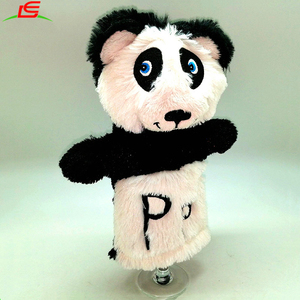 Panda al por mayor oso de peluche Panda juguete de peluche marioneta de mano - Product Image 1