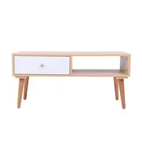 Mesa de té de diseño simple personalizada para café/TV
