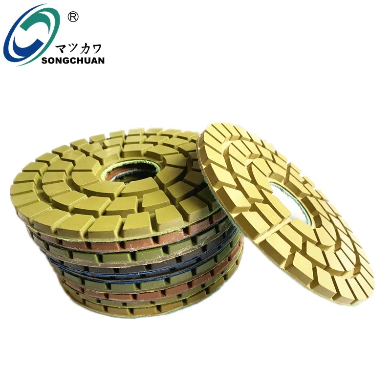 Factory Supplying 200mm/220mm Diamond polishing pads Export to Pakistan