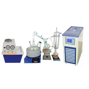 Laboratory Complete Small Glass Fractional Distillation Kits With Jacketed Short Path Head For Essential Oils - Product Image 1