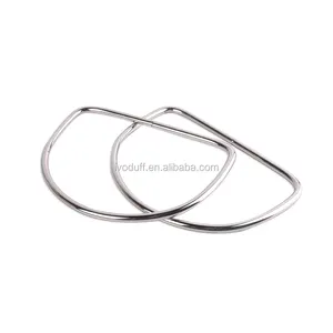 Ivoduff Metal D Ring 125mm Wire Bag Handle D Shape Handle