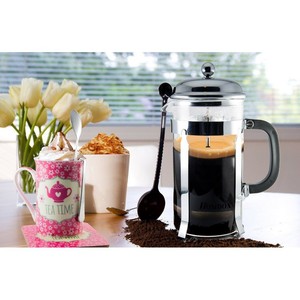 ODM <span class=keywords><strong>belle</strong></span> cafetière à presse française en acier inoxydable théière de qualité supérieure, <span class=keywords><strong>filtre</strong></span> à café accessoires de théière domestique - Product Image 5