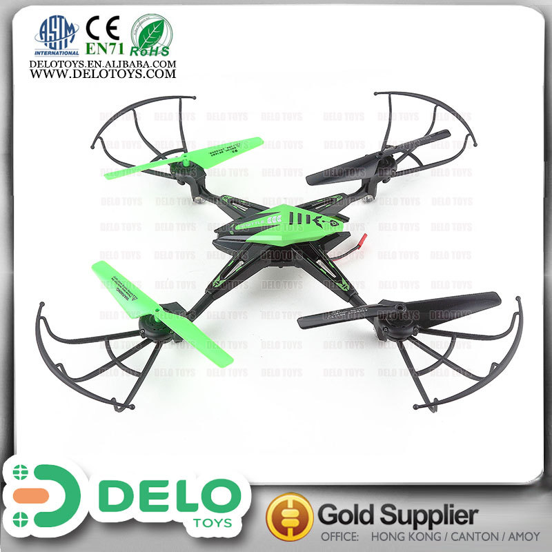 China product gift toys 2015 radio control 2.4g 6-axis rolling UFO quadcopter with camera with function light DE0198005 - Product Image 1