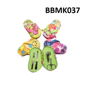 2019 บ้านสแตนเลสสตีล 5 in 1 รองเท้าทิ้งรูป mini เล็บ clippers ชุดเด็กเล็บเท้าชุดผู้ผลิต - Product Image 4