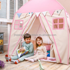 Tienda de campaña para niños pequeños, Castillo de princesa para interior - Product Image 4