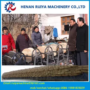 Baumwolle leinen sisal hanf kokos seil making machinery 0086-15981835029