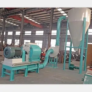 grain maize corn sorghum hammer mill maize hammer animal feed grinder mill with cyclone and fan