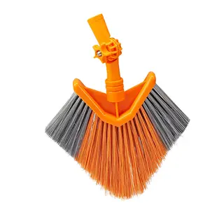 BILLY Fácil de varrer multicoloridas Vassoura Ângulo telescópico Cerdas macias Dustpan Limpeza doméstica Madeira PVC PET PP Materiais disponíveis - Product Image 1
