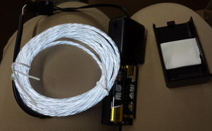 <span class=keywords><strong>Fil</strong></span> EL <span class=keywords><strong>lumineux</strong></span> néon haute luminosité 5 mm - Product Image 2