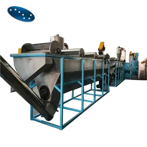 No-need manpower Good Price PET Bottle Flakes Recycling Washing Machine / Plant / Production Line