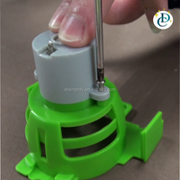 Kit de Juguetes Robot Electrónico Aspiradora en Forma de Cubo de Basura para Armar