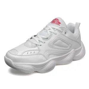 Topsion Aliexpress Trung Quốc Cổ Điển Cha Bán Buôn Thể Thao Người Đàn Ông Mới Trắng Sneakers